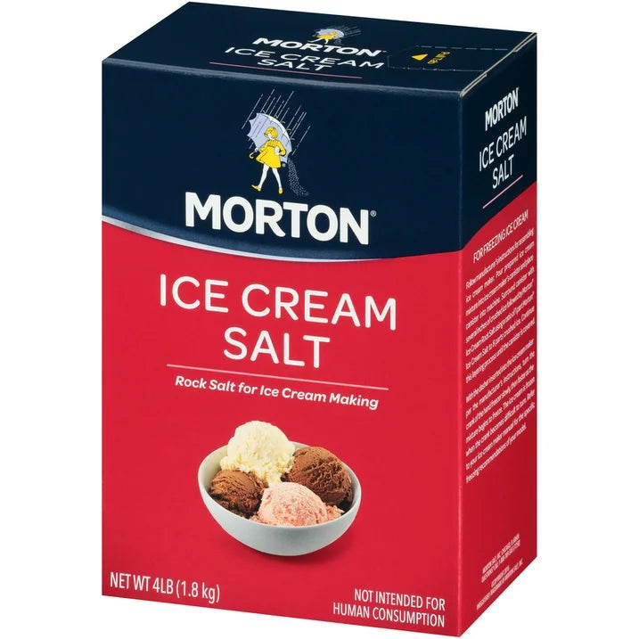 Morton Ice Cream Salt - 4lb Box