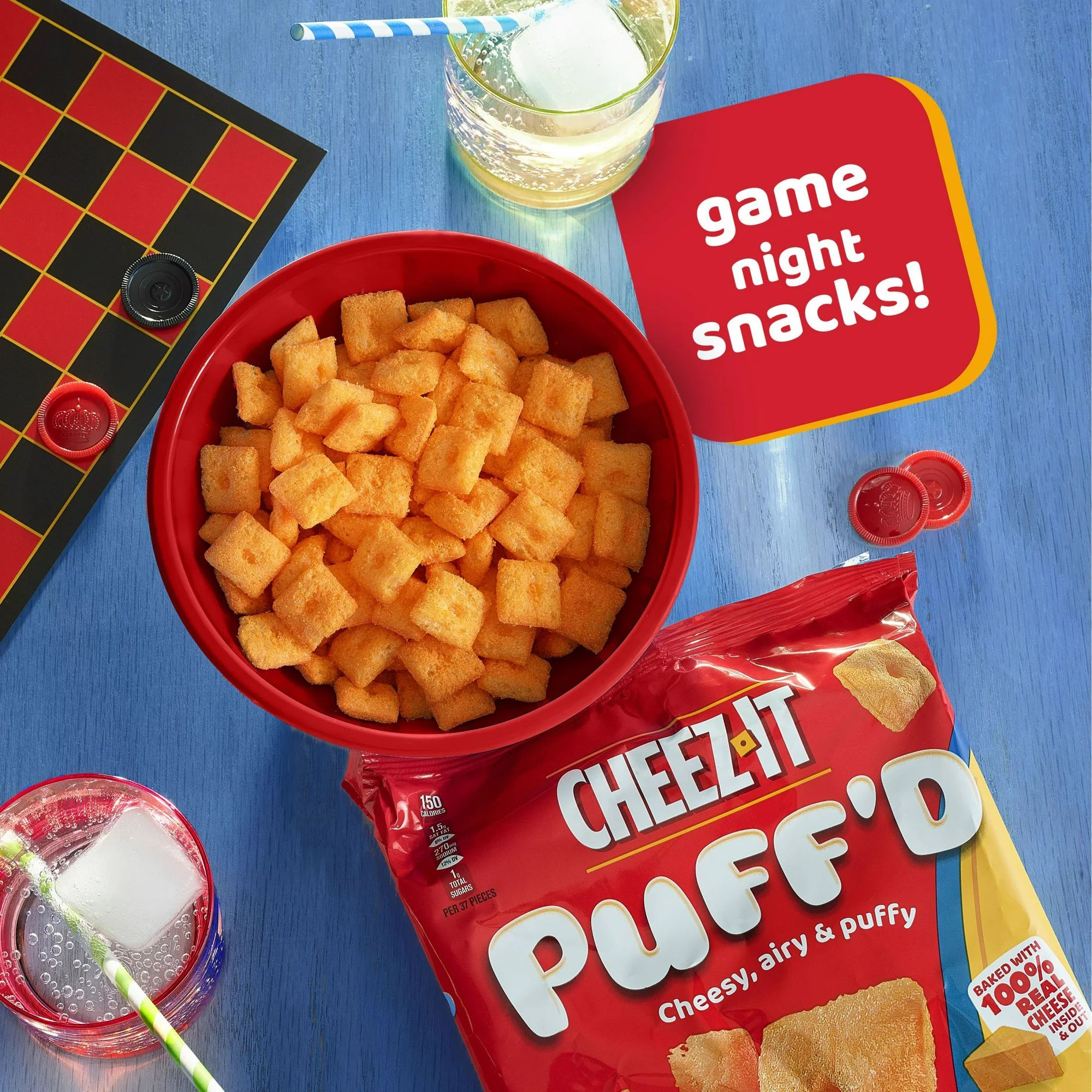 Cheez-It Puff'd Double Cheesy Baked Snacks