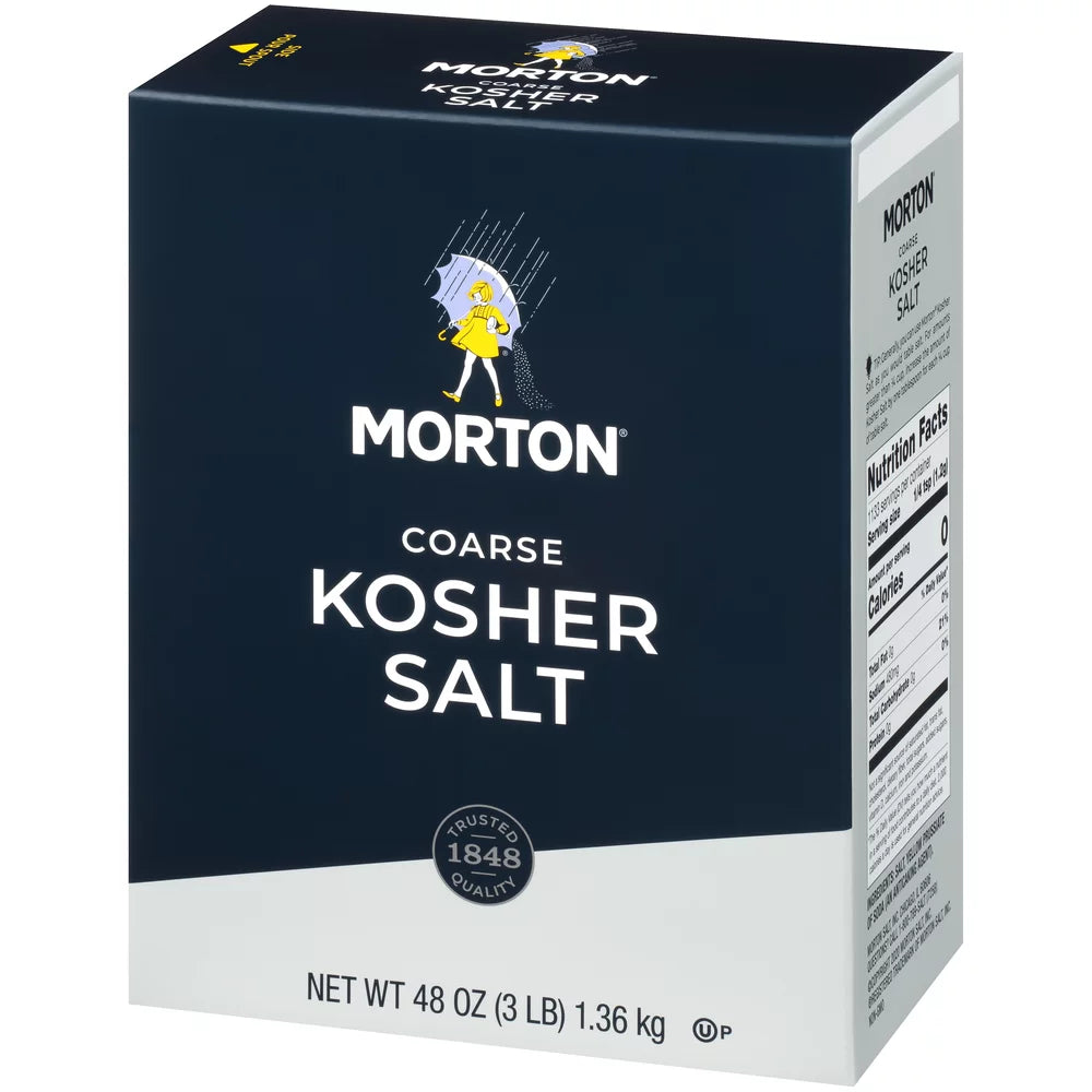 Morton Salt Coarse Kosher Salt - 48 oz