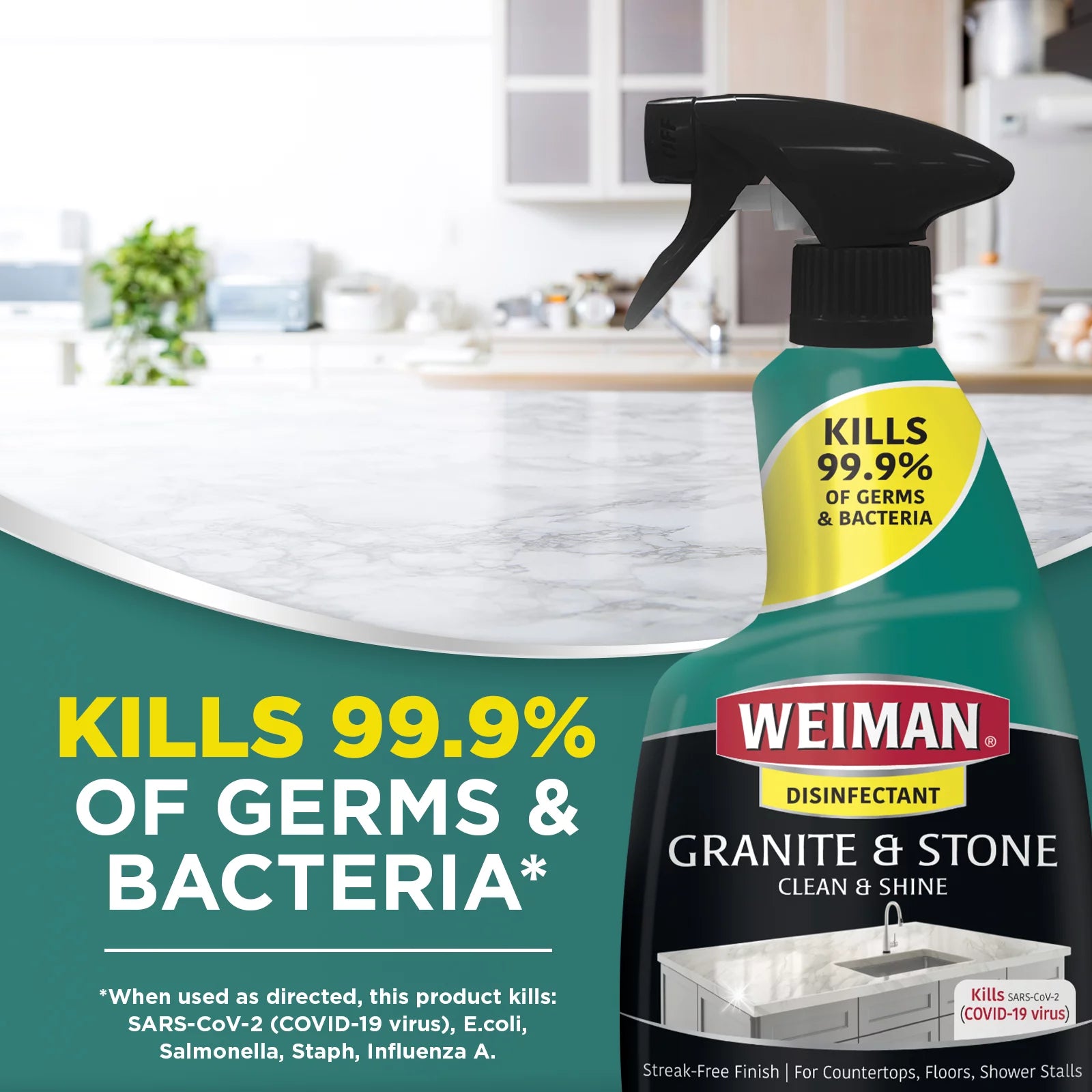 Weiman Disinfecting Granite Countertop Cleaner Spray