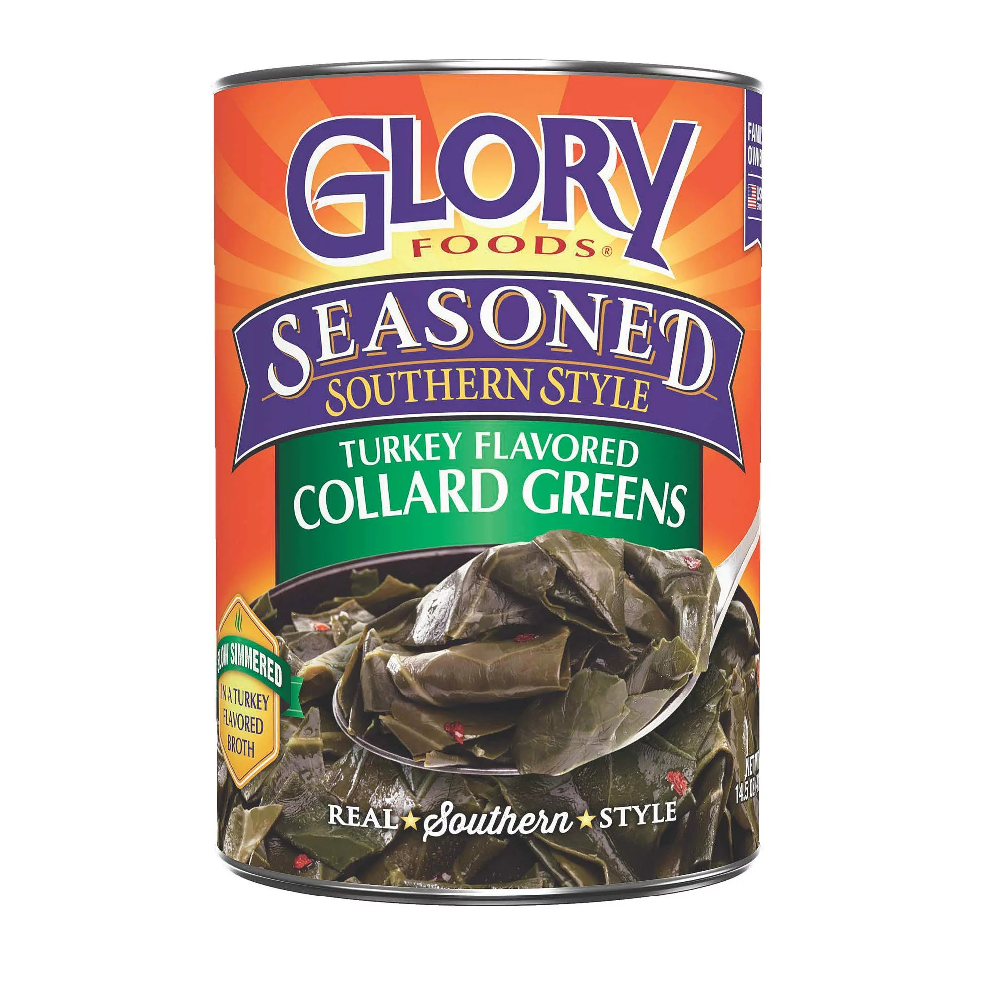 Glory Foods Turkey Flavored Collard Greens