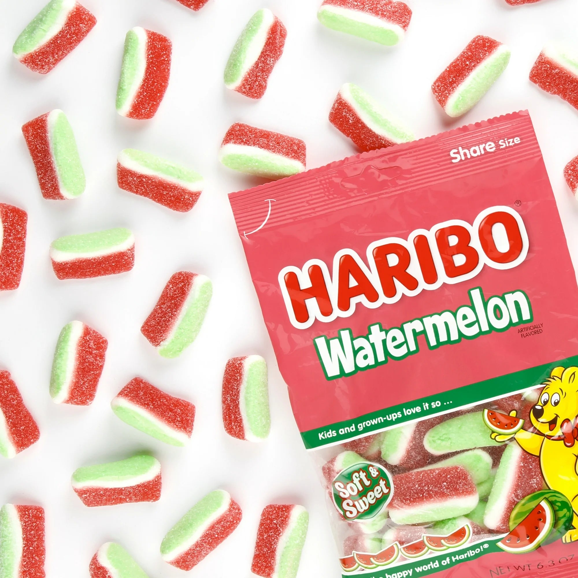 HARIBO Watermelon Gummy 6.3oz