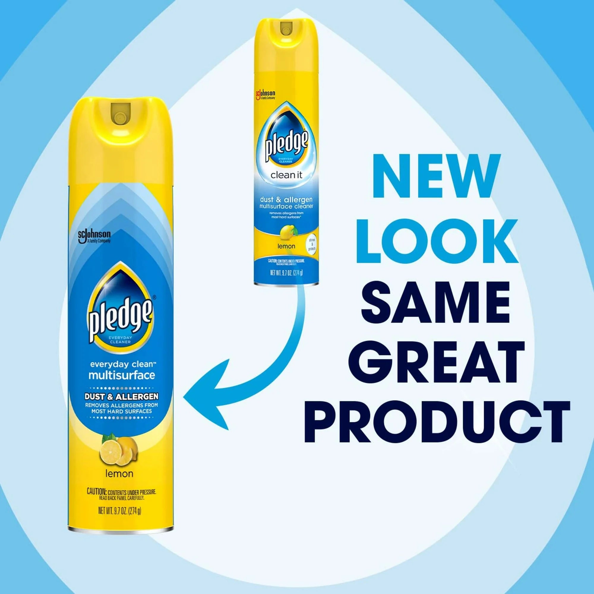 Pledge Clean It Dust & Allergen  Cleaner Spray