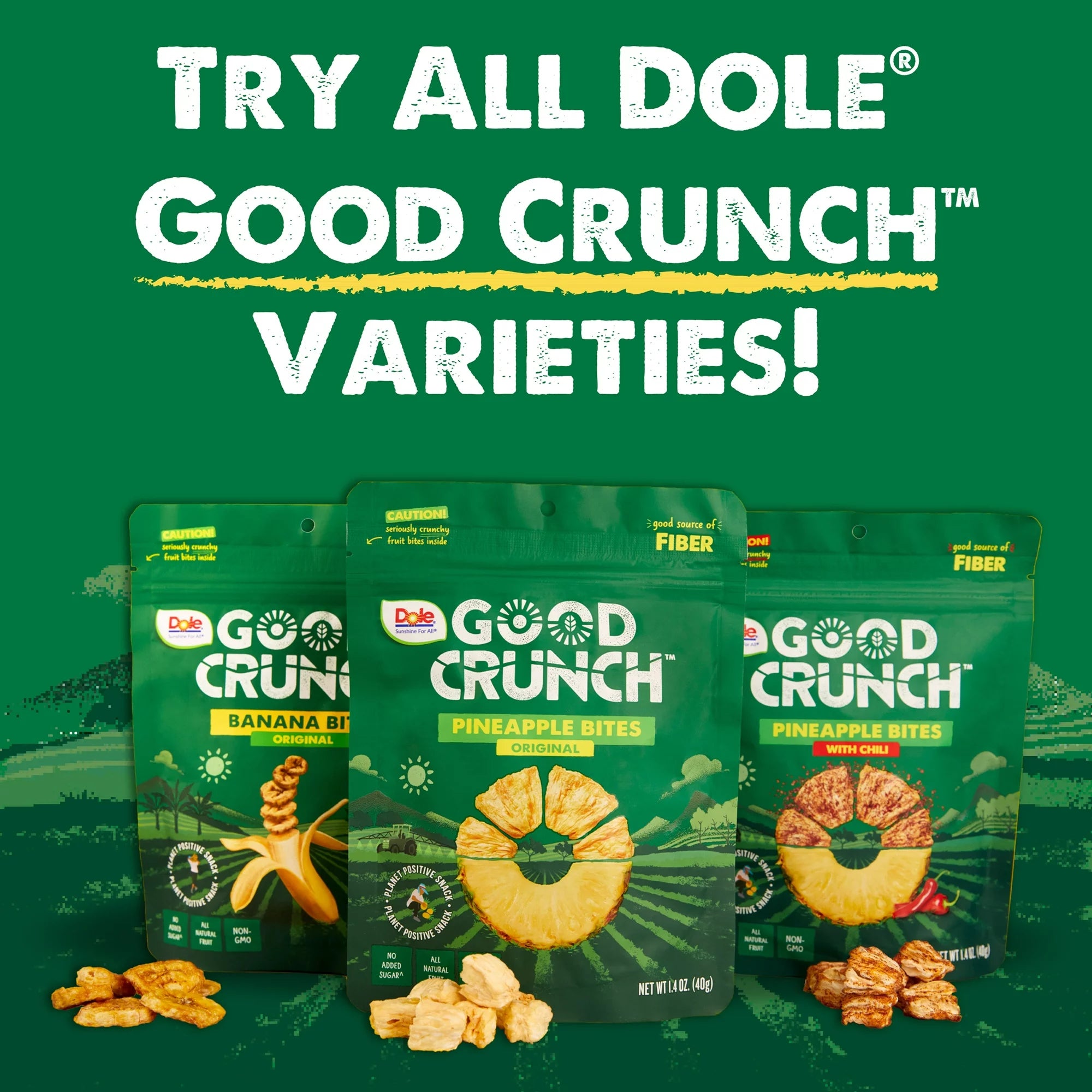 Dole Good Crunch Banana Bites 