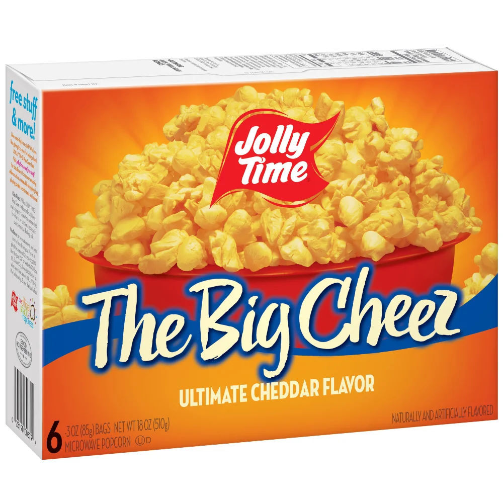 Jolly Time The Big Cheez  Microwave Popcorn