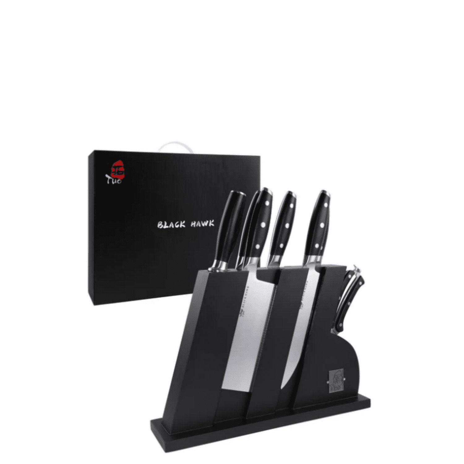 8 Pcs Kitchen Knife Set with Wooden Block Mak Persona