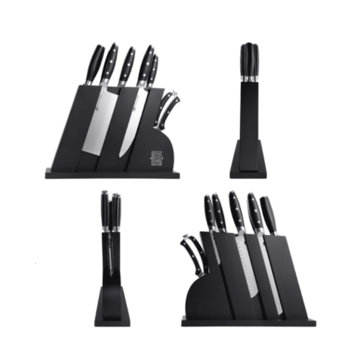 8 Pcs Kitchen Knife Set with Wooden Block Mak Persona